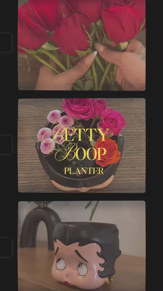 Betty Boop Planter